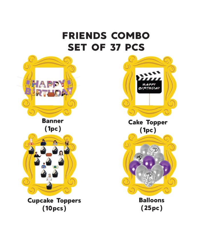Friends Theme Cake | Friends series Birthday cake – Liliyum Patisserie &  Cafe