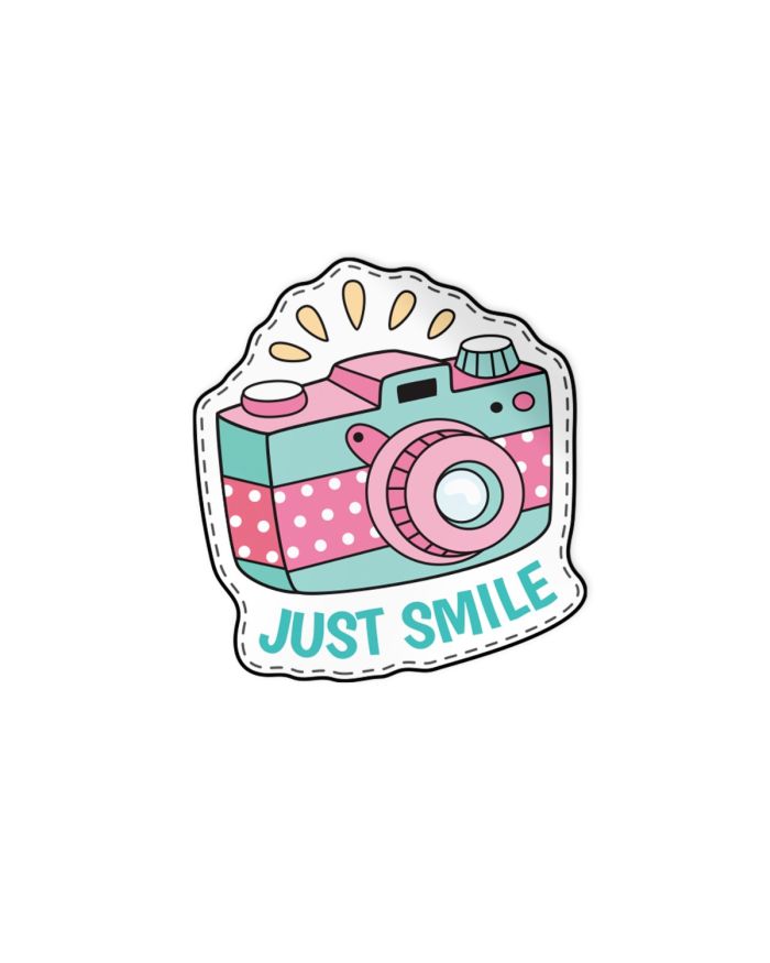 Smiley Cute Sticker - Just Stickers