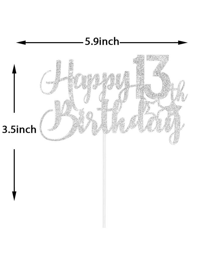 Official Teen Cake Topper SVG| 13th Birthday SVG|DXF|PNG