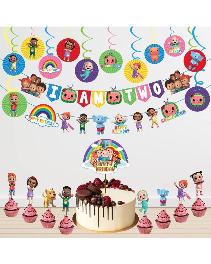 Cocomelon Birthday Party Supplies And Decorations