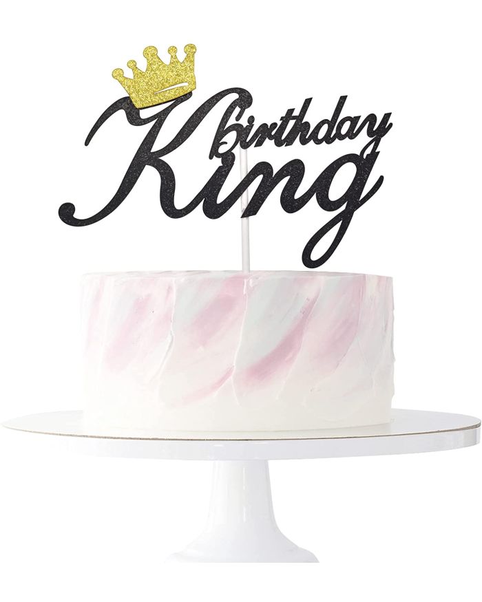 King Theme Bday Cake. Cookies “n” Cream Sponge Cake w/ Cookies “n” Cream  Filling, Buttercream Frosting, Blac… | Happy birthday king, Cake for  husband, King birthday