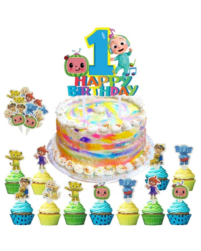 Birthday Ocean Beach-themed Birthday Cake/Cupcakes by InkArtWriter on  DeviantArt
