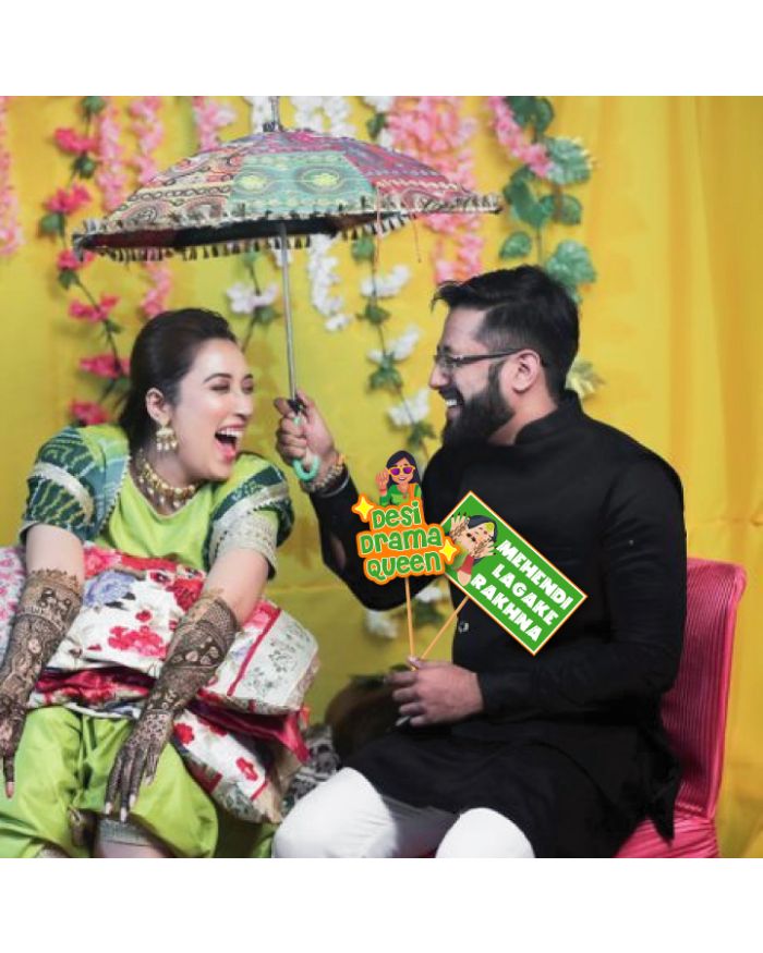 Desi Wedding Photobooth Props Indian Wedding Sangeet Props - Etsy