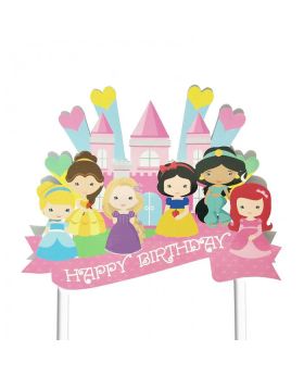 Disney Princess theme Cake Topper