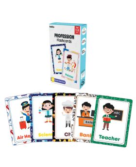 Festiko® 1 Set of 30 Pcs Profession Flash Cards, Profession Flash Cards for Kids, Easy & Fun Way of Learning, Flashcards For Toddlers and Kids