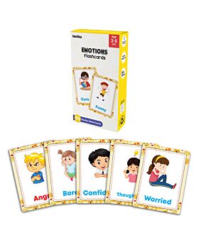 Festiko® 1 Set of 30 Pcs Emotions Flash Cards, Emotions Flash Cards for Kids, Easy & Fun Way of Learning, Flashcards For Toddlers and Kids