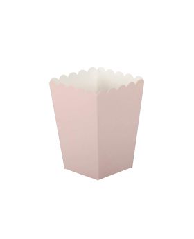 Festiko® 10 Pcs Soft Pink Popcorn Boxes, Popcorn Boxes for Kids Party, Popcorn Box, Return Gift Boxes, Party Favor Boxes, Solid Color Popcorn boxes
