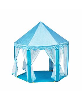 Festiko® Castle Play tent house For Kids, Portable Tent House For Kids, Play Tent for Girls, kids play tent house (Blue)
