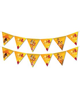 Festiko® Shubh Dussehra Banner With Ribbon, Dussehra Decoration Items, Ramayan Theme Decoration