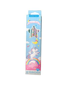 Festiko® Set of 12 Pcs Unicorn Pencil Eraser Set E, Unicorn Stationery Set