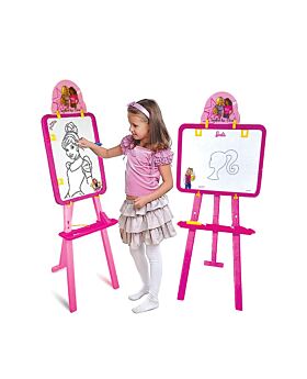 Festiko® Barbie Theme 5 in 1 Magnetic Writing Activity and Learning Activity Board for Kids, Magnetic Easel Board For Kids