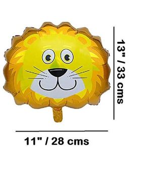 1 Set Lion Animal foil Balloons For Baby Shower & Children Happy Birthday Party Decoration