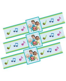 Festiko® Cartoon melon Theme Party Happy Birthday Decorations, Wristbands For Kids Birthday Party Favors and return Gift For Kids of all age group - 6Pcs