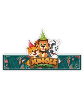 Festiko® Jungle Theme Headbands, Jungle Theme Birthday Supplies, Return Gifts for Kids, Gift Accessories, Theme Party Items, Jungle Theme Stationery Supplies