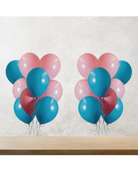  Multicolour Balloons for Party Decoration for Birthday/Anniversary Party Supplies (50 Pcs Balloons)