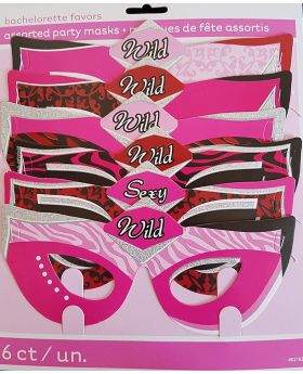 6pcs Eye Masks "Team Bride" Party Wearables For Bachelorette & Hen Party